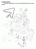 Jonsered ICT13 (JICT13TA, 954130027) - Lawn & Garden Tractor (1999-03) Ersatzteile MOWER DECK / CUTTING DECK