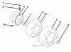 Jonsered LT2213 (96041008705) - Lawn & Garden Tractor (2012-08) Ersatzteile WHEELS TIRES