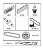 Jonsered LT2213 (96041008700) - Lawn & Garden Tractor (2009-01) Ersatzteile FREQUENTLY USED PARTS
