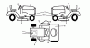 Jonsered LT2213 (96041008705) - Lawn & Garden Tractor (2012-08) Ersatzteile DECALS
