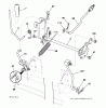 Jonsered LT2213 A (96041015201) - Lawn & Garden Tractor (2010-10) Ersatzteile MOWER LIFT / DECK LIFT