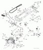 Jonsered LT2213 A (96041015205) - Lawn & Garden Tractor (2013-05) Ersatzteile DRIVE
