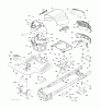 Jonsered LT2213 A (96041015400) - Lawn & Garden Tractor (2010-01) Ersatzteile CHASSIS ENCLOSURES