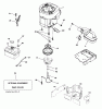 Jonsered LT2213 A (96041015400) - Lawn & Garden Tractor (2010-01) Ersatzteile ENGINE