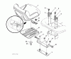 Jonsered LT2213 CA (96051001900) - Lawn & Garden Tractor (2010-11) Ersatzteile SEAT
