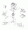 Jonsered LT2213 A (96041015401) - Lawn & Garden Tractor (2010-08) Ersatzteile ENGINE