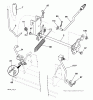 Jonsered LT2213 C (96041008100) - Lawn & Garden Tractor (2009-01) Ersatzteile MOWER LIFT / DECK LIFT
