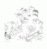 Jonsered LT2213 C (96041008900) - Lawn & Garden Tractor (2009-02) Ersatzteile CHASSIS ENCLOSURES