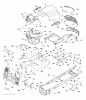 Jonsered LT2213 C (96051000900) - Lawn & Garden Tractor (2010-11) Ersatzteile CHASSIS ENCLOSURES