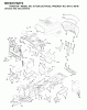 Jonsered ICT13A (JICTH13C, 954130040) - Lawn & Garden Tractor (2001-02) Ersatzteile CHASSIS ENCLOSURES