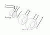 Jonsered LT2213 C (96051000900) - Lawn & Garden Tractor (2010-11) Ersatzteile WHEELS TIRES