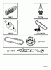 Jonsered LT2213 C (96051000901) - Lawn & Garden Tractor (2011-08) Ersatzteile FREQUENTLY USED PARTS