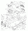 Jonsered LT2213 C (96051000903) - Lawn & Garden Tractor (2013-05) Ersatzteile CHASSIS ENCLOSURES