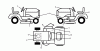 Jonsered LT2213 CA (96051001001) - Lawn & Garden Tractor (2011-04) Ersatzteile DECALS