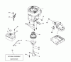 Jonsered LT2213 CA (96041015300) - Lawn & Garden Tractor (2010-01) Ersatzteile ENGINE