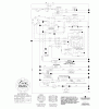 Jonsered LT2213 CA (96051001900) - Lawn & Garden Tractor (2010-11) Ersatzteile SCHEMATIC