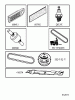 Jonsered LT2213 CA (96051001000) - Lawn & Garden Tractor (2010-10) Ersatzteile FREQUENTLY USED PARTS