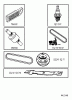 Jonsered LT2213 CA (96051001001) - Lawn & Garden Tractor (2011-04) Ersatzteile FREQUENTLY USED PARTS