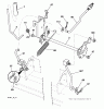 Jonsered LT2213 CA (96051001904) - Lawn & Garden Tractor (2013-05) Ersatzteile MOWER LIFT / DECK LIFT