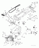 Jonsered LT2213 CA (96051001904) - Lawn & Garden Tractor (2013-05) Ersatzteile DRIVE
