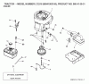 Jonsered LT2216 (96041003100) - Lawn & Garden Tractor (2007-02) Ersatzteile ENGINE