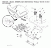 Jonsered LT2216 (96041003100) - Lawn & Garden Tractor (2007-02) Ersatzteile SEAT