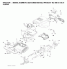 Jonsered LT2216 (96041003102) - Lawn & Garden Tractor (2007-02) Ersatzteile CHASSIS ENCLOSURES