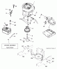 Jonsered LT2216 (96041003202) - Lawn & Garden Tractor (2007-10) Ersatzteile ENGINE