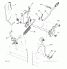 Jonsered LT2216 (96041003202) - Lawn & Garden Tractor (2007-10) Ersatzteile MOWER LIFT / DECK LIFT
