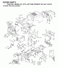 Jonsered ICT14 (JICT14B, 954130079) - Lawn & Garden Tractor (2002-02) Ersatzteile CHASSIS ENCLOSURES