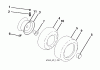 Jonsered LT2216 (96041003202) - Lawn & Garden Tractor (2007-10) Ersatzteile WHEELS TIRES