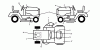 Jonsered LT2216 (96041004202) - Lawn & Garden Tractor (2007-10) Ersatzteile DECALS