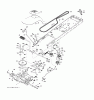 Jonsered LT2216 (96041004202) - Lawn & Garden Tractor (2007-10) Ersatzteile DRIVE