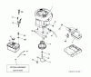 Jonsered LT2216 (96041004202) - Lawn & Garden Tractor (2007-10) Ersatzteile ENGINE