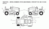 Jonsered LT2216 (96041005601) - Lawn & Garden Tractor (2007-04) Ersatzteile DECALS