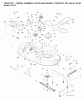 Jonsered LT2216 (96041005601) - Lawn & Garden Tractor (2007-04) Ersatzteile MOWER DECK / CUTTING DECK