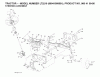 Jonsered LT2216 (96041005601) - Lawn & Garden Tractor (2007-04) Ersatzteile STEERING