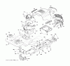 Jonsered LT2216 (96041005602) - Lawn & Garden Tractor (2009-02) Ersatzteile CHASSIS ENCLOSURES
