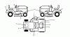 Jonsered LT2216 (96041005602) - Lawn & Garden Tractor (2009-02) Ersatzteile DECALS