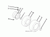 Jonsered LT2216 (96041005602) - Lawn & Garden Tractor (2009-02) Ersatzteile WHEELS TIRES