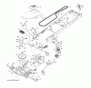 Jonsered LT2216 (96041010100) - Lawn & Garden Tractor (2009-01) Ersatzteile DRIVE