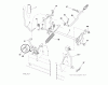 Jonsered LT2216 (96041010100) - Lawn & Garden Tractor (2009-01) Ersatzteile MOWER LIFT / DECK LIFT