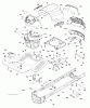 Jonsered LT2216 (96041010102) - Lawn & Garden Tractor (2010-03) Ersatzteile CHASSIS ENCLOSURES