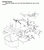 Jonsered ICT14 (JICT14D, 954130079) - Lawn & Garden Tractor (2002-06) Ersatzteile BAGGER
