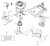 Jonsered LT2216 (96041010204) - Lawn & Garden Tractor (2011-02) Ersatzteile ENGINE