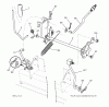 Jonsered LT2216 (96041010207) - Lawn & Garden Tractor (2013-05) Ersatzteile MOWER LIFT / DECK LIFT