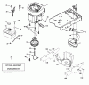 Jonsered LT2216 (96041010207) - Lawn & Garden Tractor (2013-05) Ersatzteile ENGINE