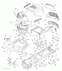 Jonsered LT2216 (96041010207) - Lawn & Garden Tractor (2013-05) Ersatzteile CHASSIS ENCLOSURES