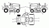 Jonsered LT2216 (96041010207) - Lawn & Garden Tractor (2013-05) Ersatzteile DECALS