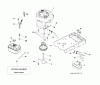 Jonsered LT2216 (96041011200) - Lawn & Garden Tractor (2009-01) Ersatzteile ENGINE
